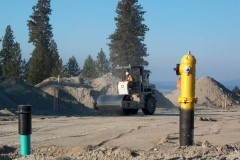 More construction at the Gallagher's Canyon development.